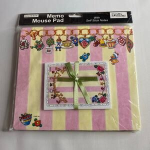 Mary Engelbreit Charmed Life Memo Mouse Pad w/ Self-Stick Notes Vintage 2004 NIP